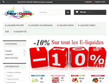 Tablet Screenshot of france-e-cigarette.com
